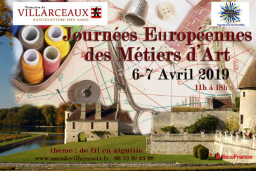 Journées européennes des Métiers d'Art au Domaine de Villarceaux (Val d'Oise -95 ) JEMA Villarceaux 2019 les 6 et 7 avril
